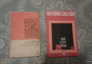 Obras de Antônio Callado e Amadis de Gaula