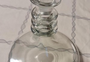 Garrafa decanter de vidro com tampa para vinho ou licor