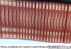 Obras Escolhidas de Camilo Castelo Branco -24 volumes