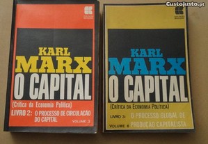 "O Capital" de Karl Marx - 2 Livros
