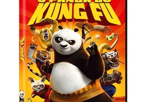 Dvd O Panda do Kung Fu 1 - Filme FALADO EM PORTUGUÊS animação Dreamworks