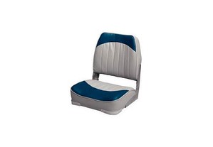 Banco Rebatível Cinza/Azul Marinho- Wise Seating