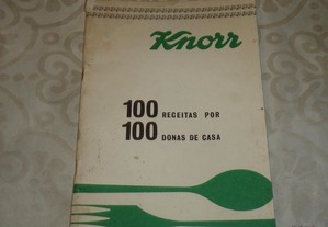 Livro de receitas Knorr 1968 100 receitas