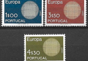 Selos Portugal 1970-Afinsa 1063/1065 MNH