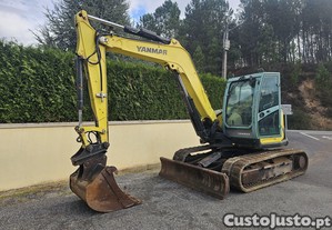 Mini giratria yanmar sv100 ano 2012