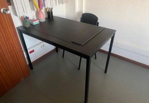 Mesa Refeição Pequena ou Secretária - Preta - SANDSBERG Ikea
