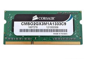 Corsair Memória Value Select 2GB DDR3-1333