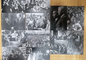Coleção 12 calendários do PPD-PSD Matosinhos, sobre o malogrado Francisco Sá Carneiro, edição 1984