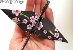 10Peças Origami Tradicional Japonês de Grou de Papel Souvenir