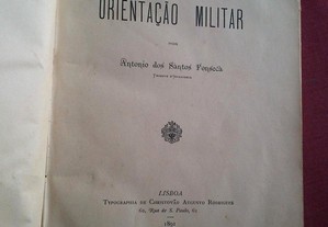 António dos Santos Fonseca-Orientação Militar-1891