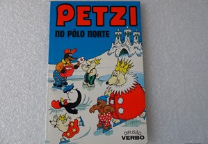 Livro Petzi - Petzi no Pólo Norte