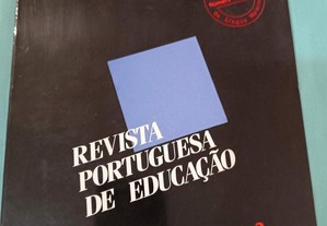 Revista Portuguesa de Educação Volume 3 Nº 3