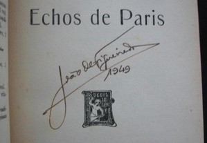 Eça de Queiroz. Echos de Paris. 1945
