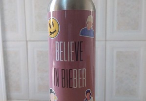 Justin Bieber garrafa aço inoxidavel 800ml