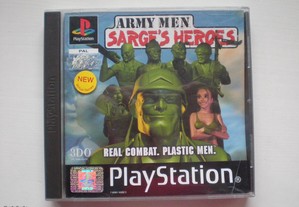 jogo PS1 - Army Men Sarges Heroes