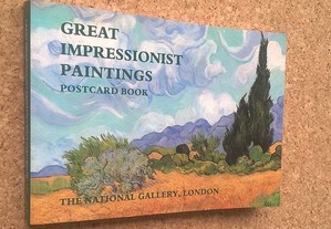 Great Impressionist Paintings, Postcard Book