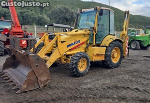 Retroescavadora Komatsu WB93R-2, 2002