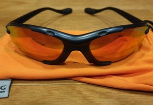 BERG - Óculos escuros laranja, lentes de cerâmica