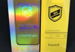 Película de vidro completa Xiaomi Mi 9 Lite/Mi CC9