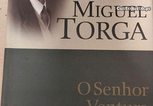 Livro de Miguel torga " o senhor Ventura"