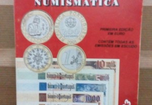 Livro " Anuário de Numismática " Cotação das moedas e notas de Portugal e Ultramar 2002/3