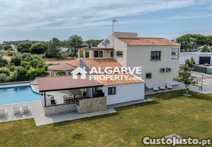 V5+1 casa independente num lote de 3.980m² - ideal para habitação e exploração agrícola em quarteira, algarve