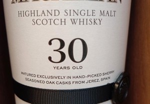 Whisky Macallan 30 sherry oak 2018