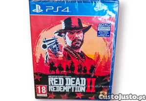Jogo Red Dead Redemption II   PS4 (Rockstar Games, Selado, 1713,51,5 cm)