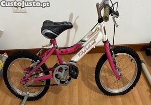 Bicicleta nova com rodas para crianas dos 4 aos 7 anos