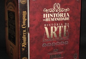 Livros História da Arte e das suas Civilizações em 3D (7 volumes e 4 DVDs)