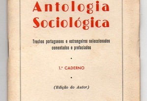 Antologia sociológica: 1.º caderno (António Sérgio