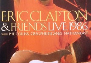 Dvd concerto ERIC clapton e friends live 1986