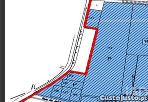 Terreno para construção T99 em Albufeira e Olhos de Água de 2857,00 m²