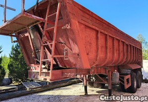 Semi reboque galera basculante