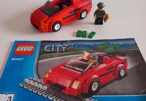 Lego City 60007 - Perseguição a Alta Velocidade: Roadster de fuga do Bandido