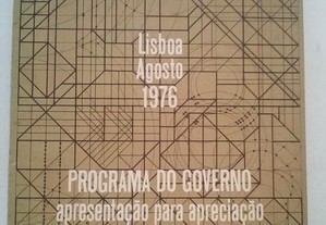 Programa do Governo - 1976
