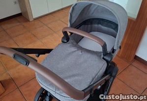 Conjunto carrinho duo maxi cosi, zelia select