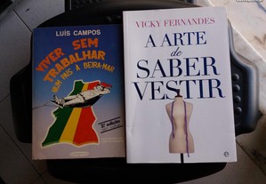 Obras de Luís Campos e Vicky Fernandes