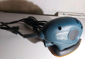 Máquina lixar mouse da Black & Decker