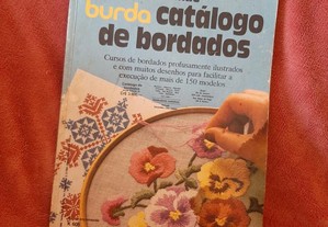 Revista Burda-Grande catálogo de bordados