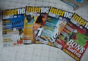Lote de Revistas "Guia da Internet"