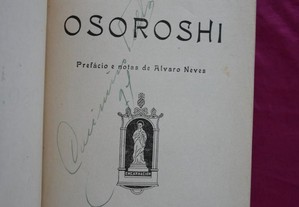 Osoroshi Wenceslau de Moraes. 1933. 1ª Edição.