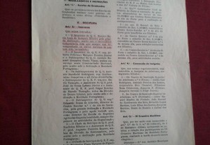 Mocidade Portuguesa-Ordem de Serviço N.º 3-1957-58