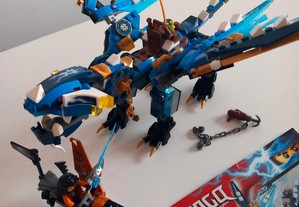 Lego Ninjago 70602 - Dragão Elemental do Jay