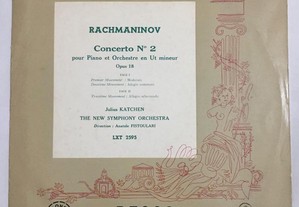 Disco LP vinil Rachmaninov