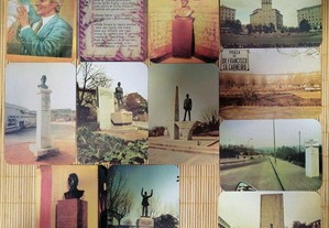 Coleção 12 calendários do PPD-PSD Matosinhos, sobre o malogrado Francisco Sá Carneiro, edição 1985