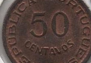 Guiné - 50 Centavos 1952 - soberba