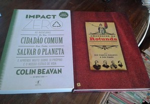 Obras de Colin Beavan e José Sequeira Gonçalves