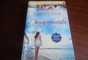 "Desaparecida" de Elizabeth Adler - 1ª Edição de 2017