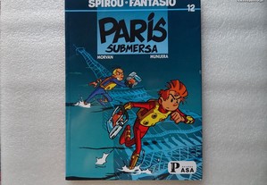 Livro - Spirou e Fantásio - Paris Submersa
